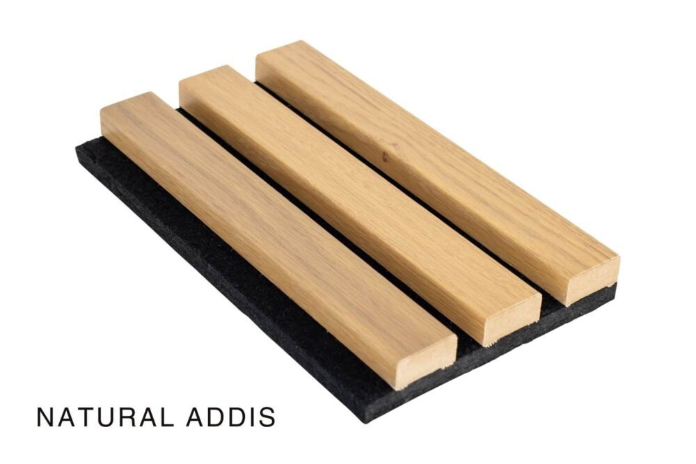 Zeus Interior Natural Addis premium acoustic wood panel sample